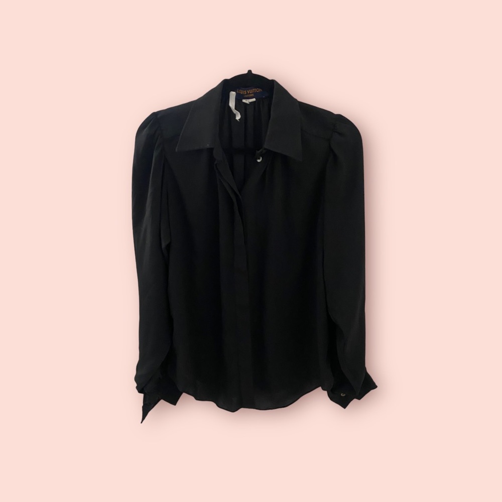 Louis Vuitton Black blouse | size 32